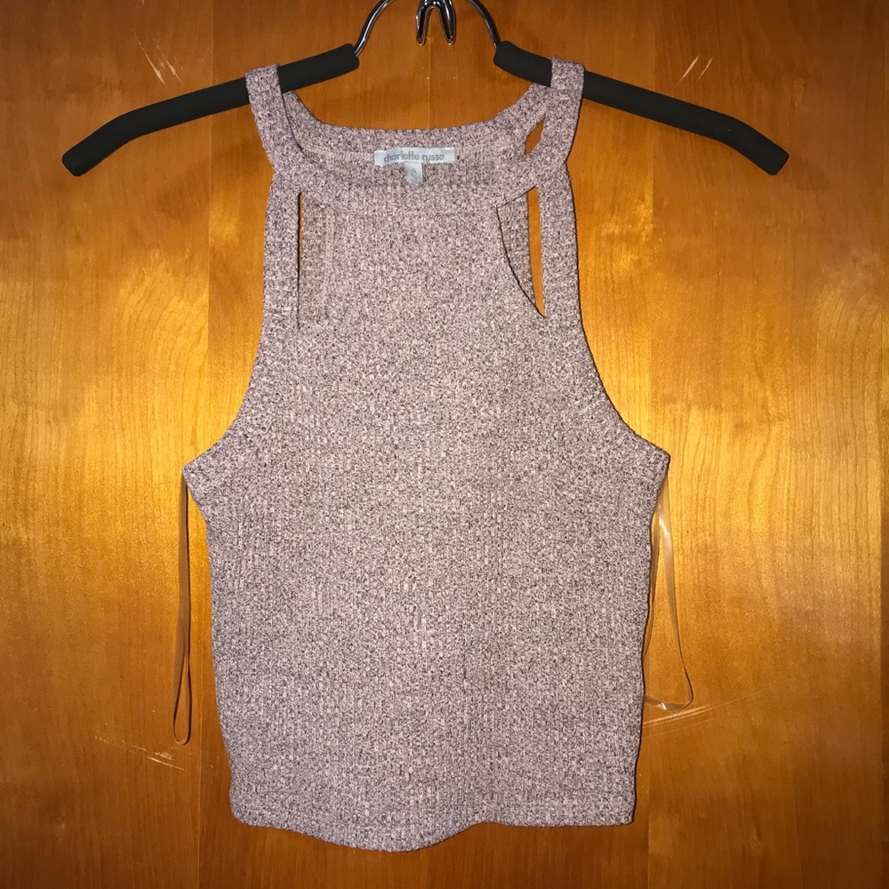Marbled Crop Top